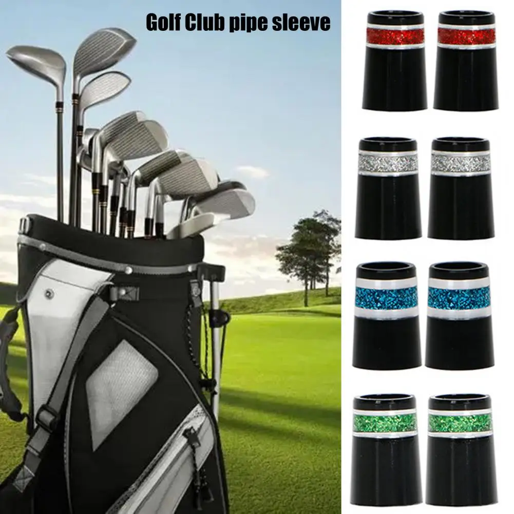 10Pcs Tough Golf Ferrule Lightweight Compact Glitter Design Golf Iron Ferrule for Sport Golf Club Shafts Accessories 골프용품