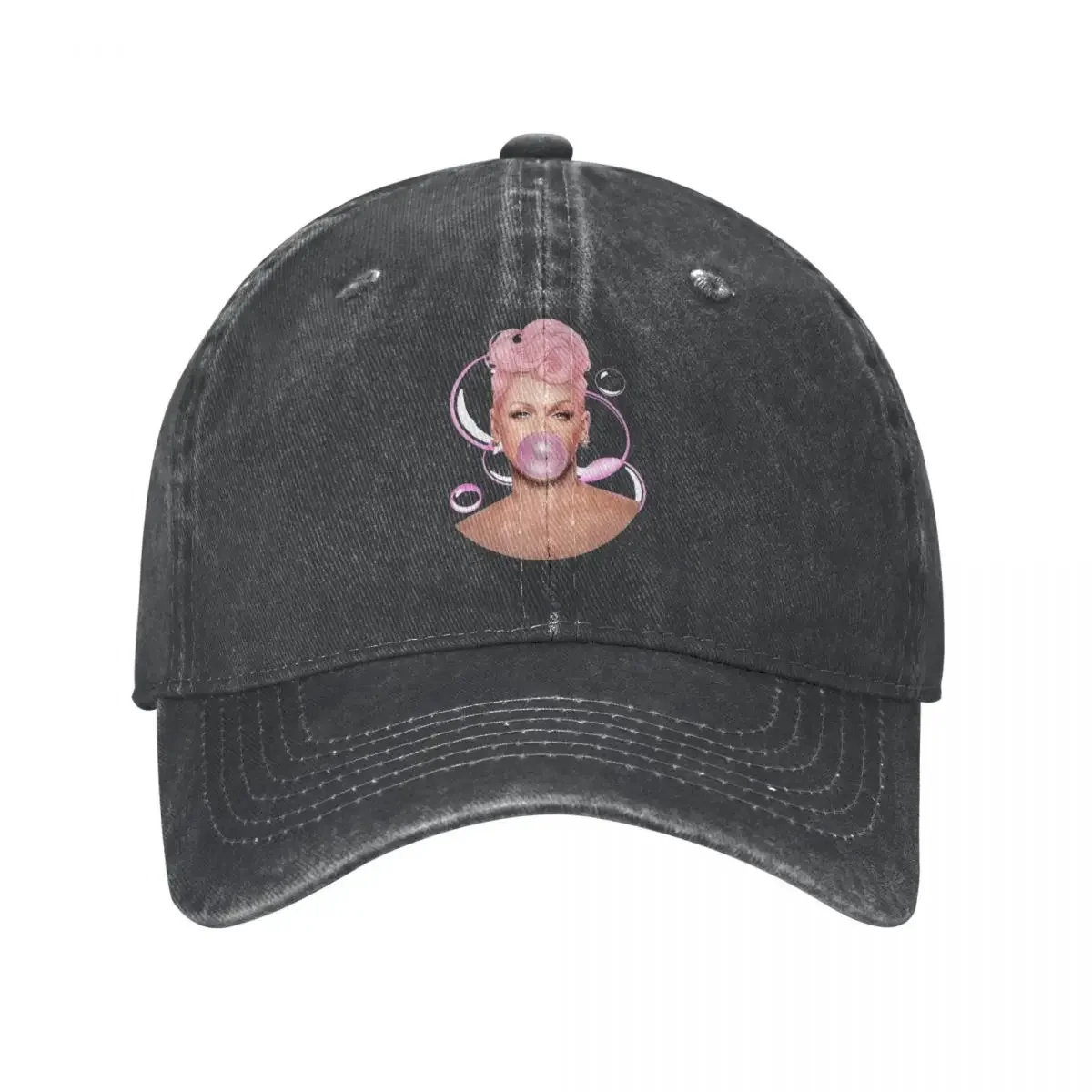 Pink P!nk Cool Singer Baseball Caps Outfit Retro Distressed Denim Country Music Dad Hat for Men Women Outdoor All Seasons Travel