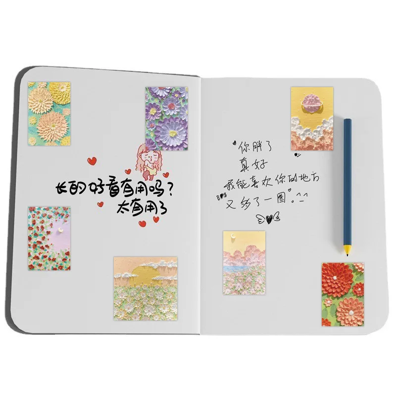 10/30/55 шт., наклейки с рисунком растений