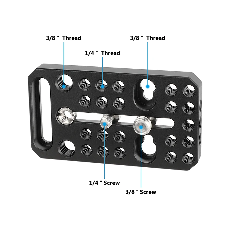 HDRIG Multipurpose Cheese Plate Camera Rig Quick Release Baseplate For Sony Canon DSLR Camera Accessories