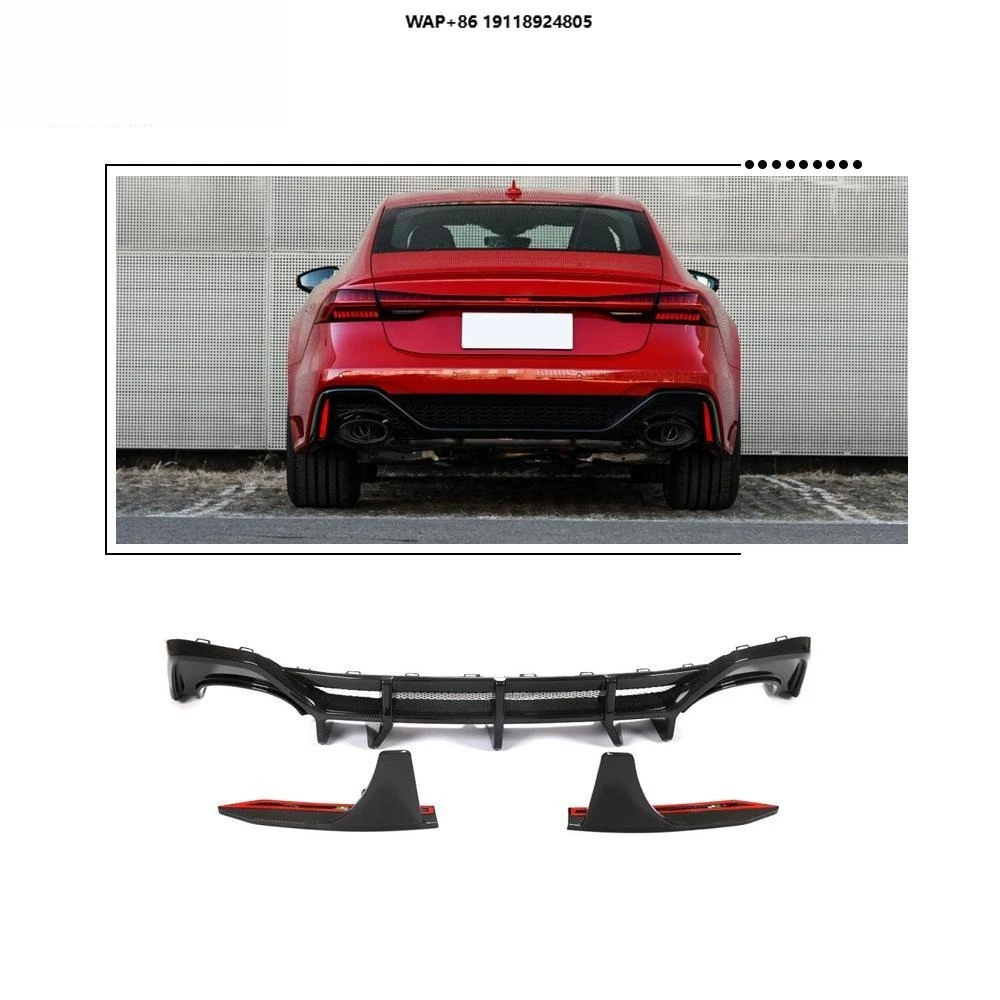 

Pure Dry RS7 Carbon Fiber Rear Bumper Diffuser for RS7 Sportback Hatchback 4 Door 2021