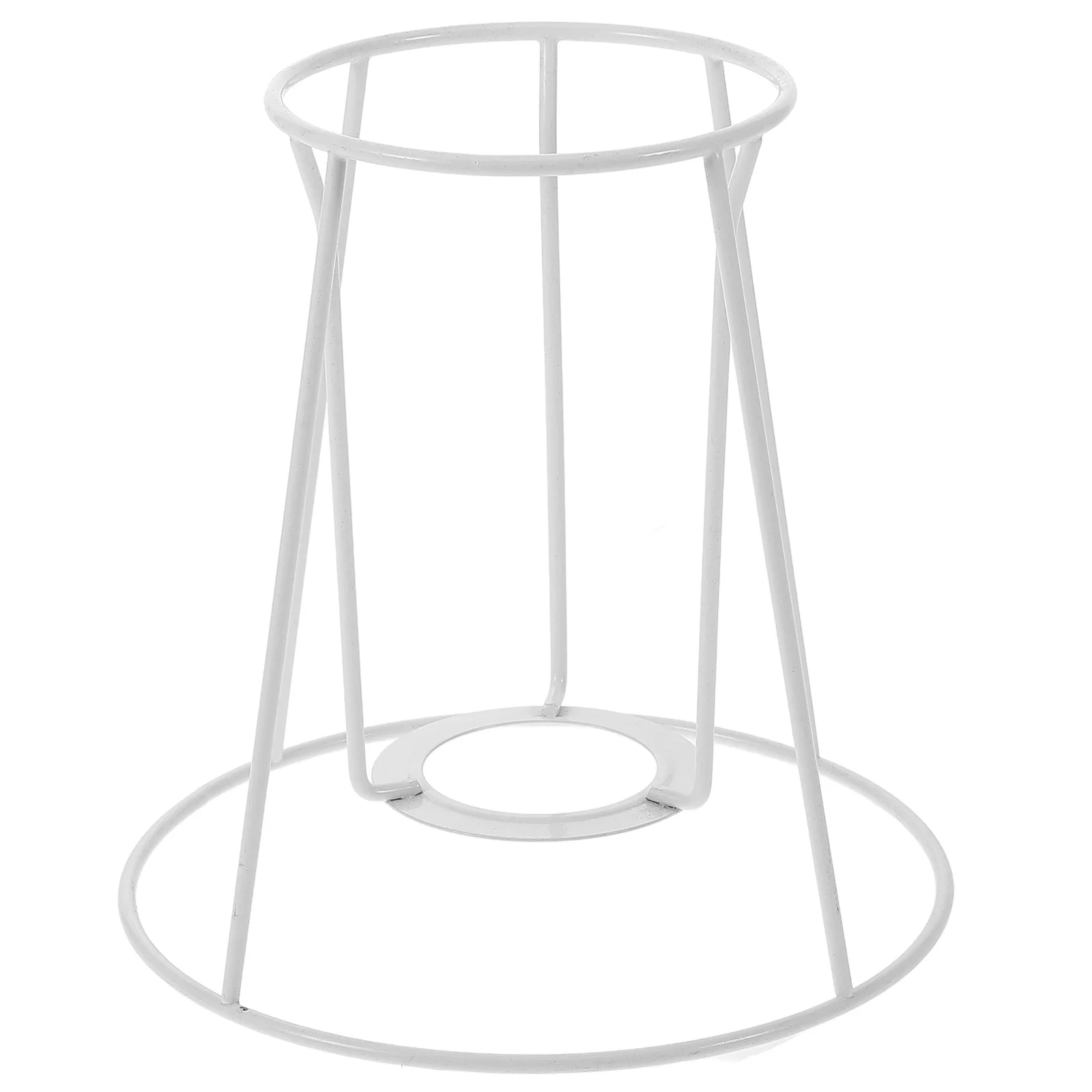 

DIY Lampshade Stand Metal Frame 9x15x15cm Table Light Cover Rack Craft Supplies Safe Home Hotel Decor Lampshade Wire