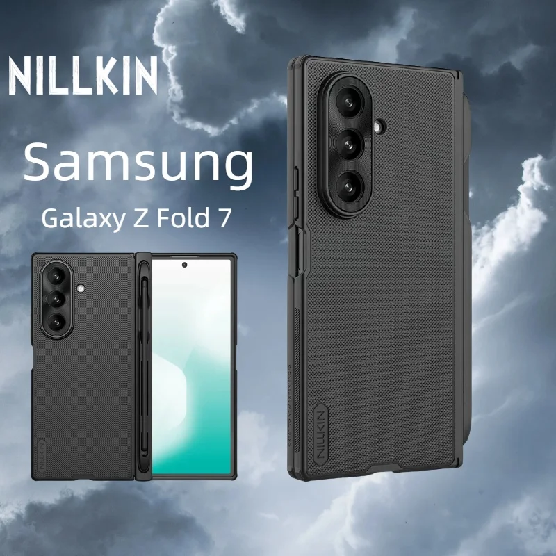 

Чехол Nillkin с таможенной S-Pen для Samsung Galaxy Z Fold 7 5G, матовый чехол для объектива, защитная крышка для камеры