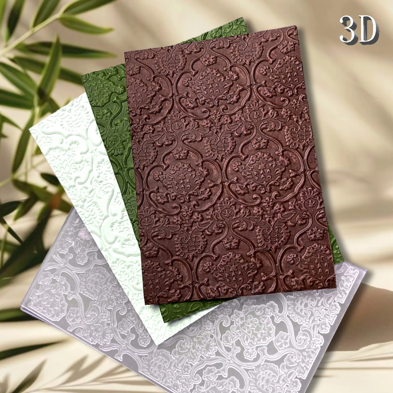 

Папка с 3D-тиснением - многоуровневая текстура, гобелен, дизайн, узор, фон, сделай сам, скрапбук, материал для рукоделия, используется для тиснения