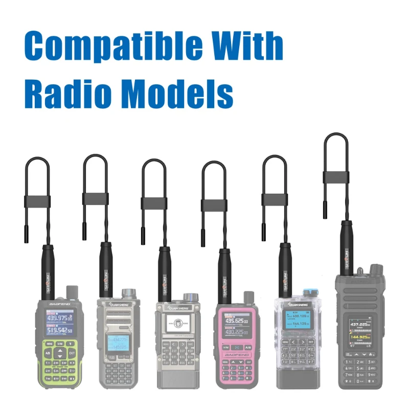 CS Tactical Antenna High Gain Dual Band 144/430Mhz SMA-Female For Baofeng UV-5RH UV-5RH UV-25 DM-1701 SW-9 QuanSheng UV-K1 TK118 - view 5
