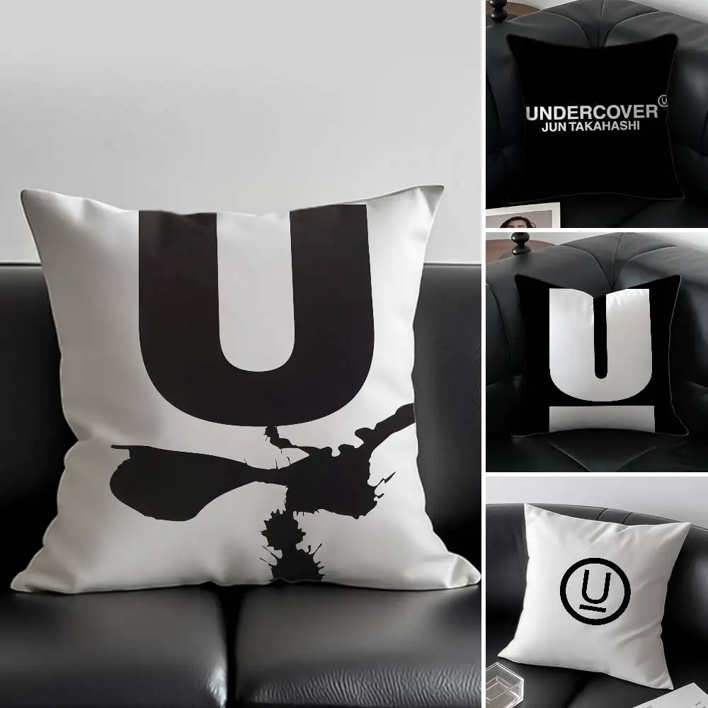 Brand U-Undercover Pillow Case Skin-Friendly And Comfortable Fabric Pillowcase Lnvisible Lilky Zipper