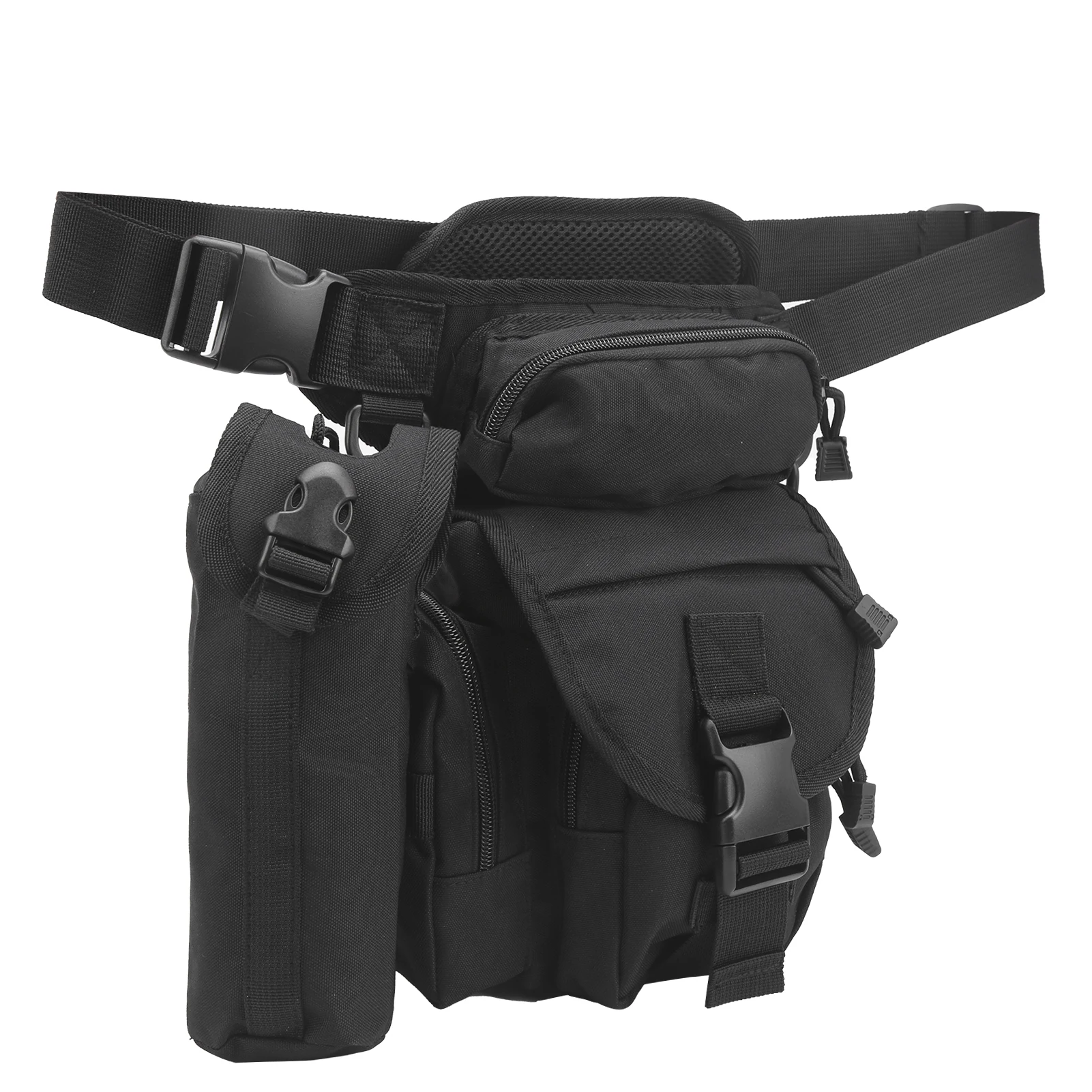 

1PC Drop Leg Bag - Large Capacity, Shoulder & Thigh Pouch - for Cycling, Outdoor, Camping -Travel Accessory, Outdoor Storage Bag