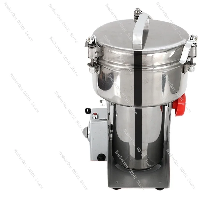 

1000G Pulverizer Commercial Large-capacity Ultra-fine Mill High-speed Multi-function 1kg Stainless Steel Pulverizer