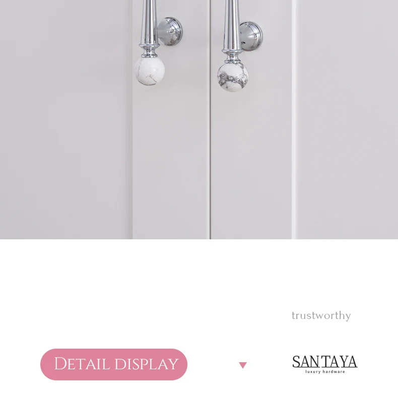 Crystal style cabinet handle with chrome finished brass base — product image 16