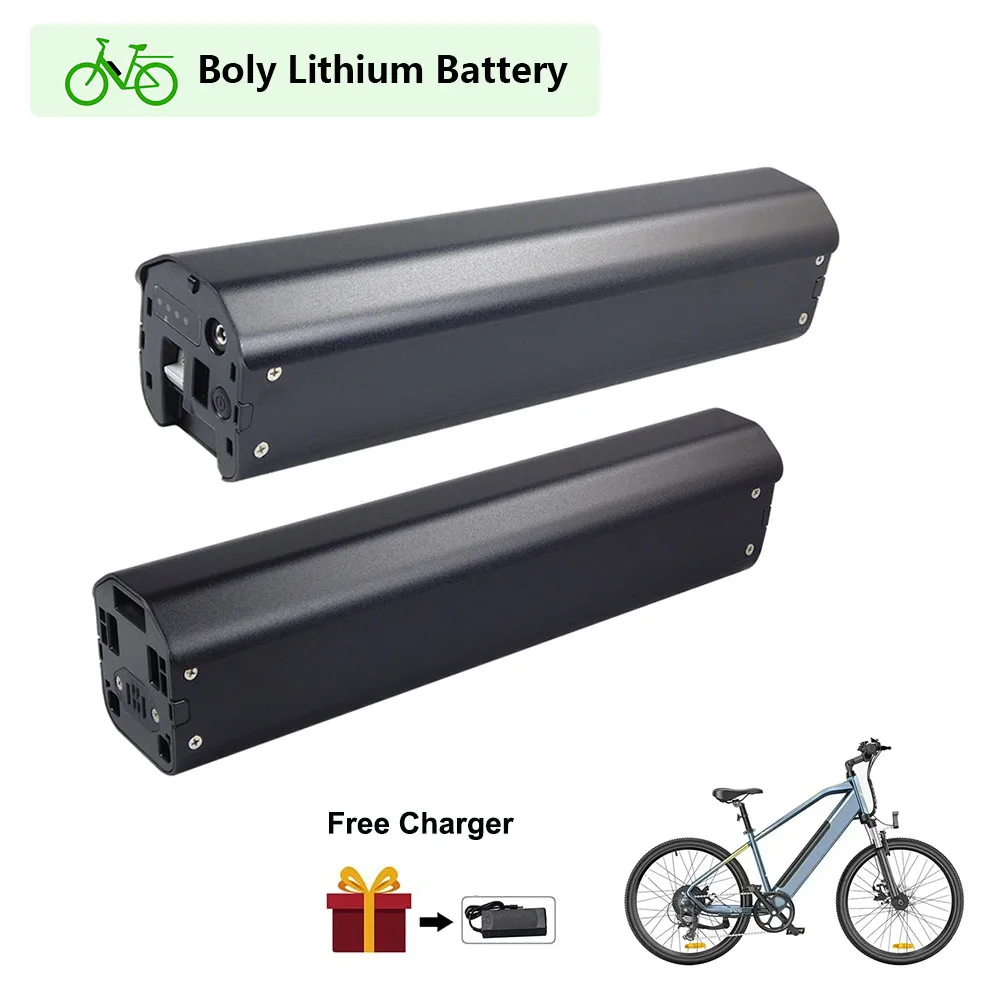 

48V Hidden Battery 10.4Ah 12Ah 16Ah 17.5Ah 13Ah for Max Range 26inch Fat Tire ENGWE E26 Electric Bicycle Battery Replacement