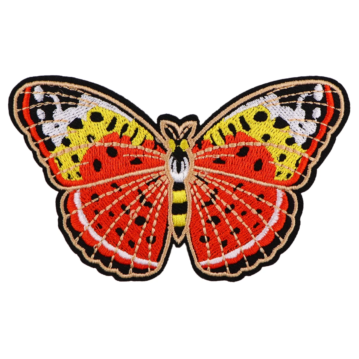 Beautiful Butterfly Embroidered Magic Patch For Clothing Cute Patches On Clothes DIY Badges On Backpack