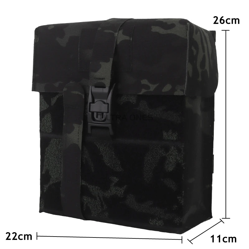 Outdoor Tactical Drone Storage Pouch Quick Deployment MOLLE Storage Bag Plate Carrier Accessories Tactical Protection Bag