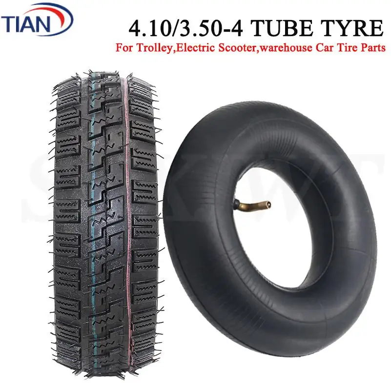 

Electric Scooter warehouse Car Tire Parts Trolley 4.10/3.50-4 Tires 4.10-4 3.50-4 Tyre Inner Tube for Electric Tricycle