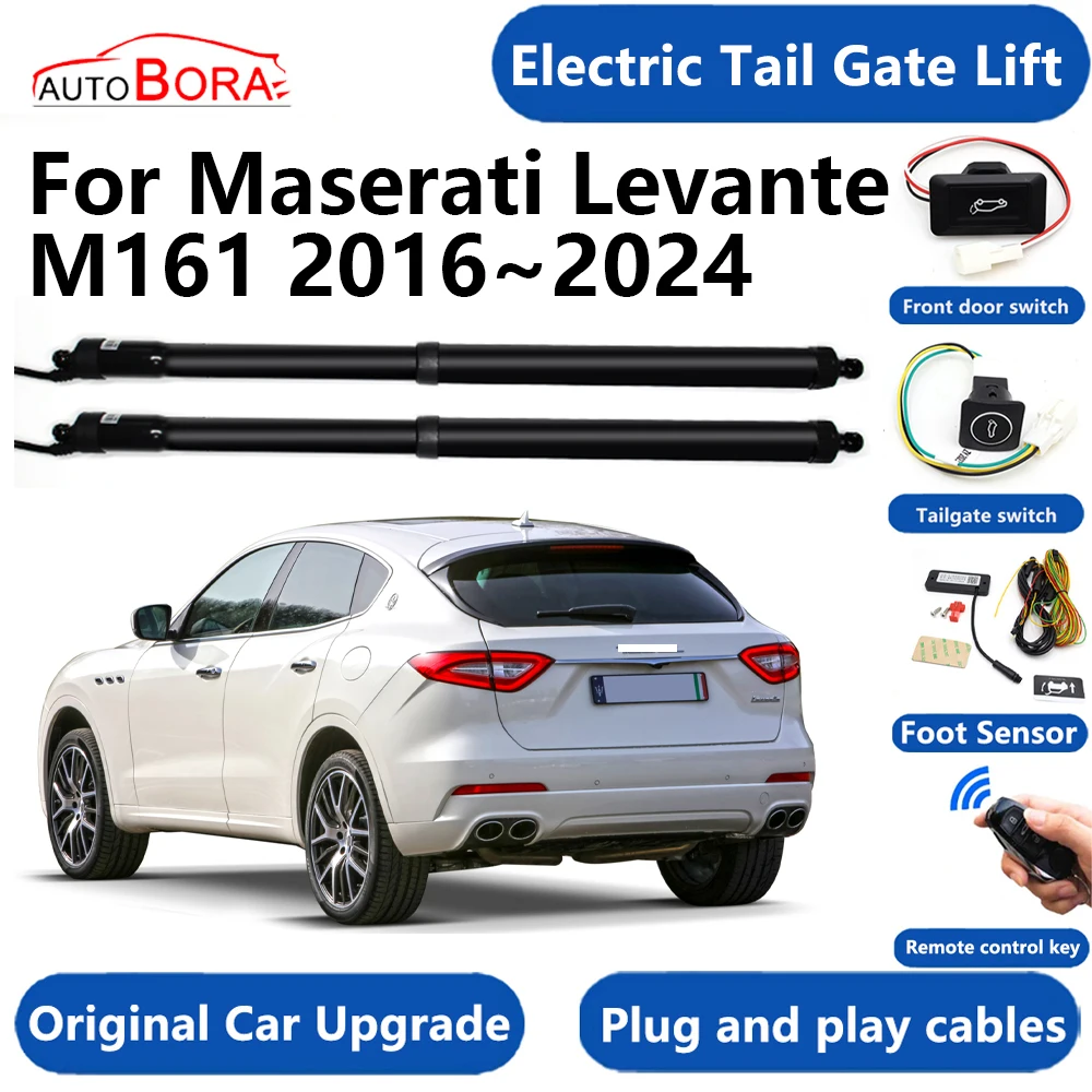 for Maserati Levante M161 2016~2024 Car Electric Tail Gate Lift System Power Liftgate Kit Auto Automatic Tailgate Opener