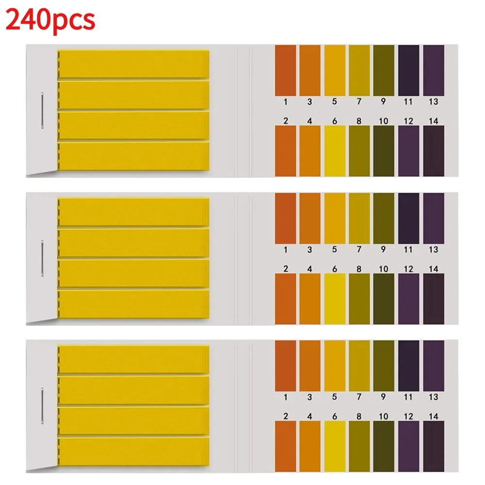 80-800 Stuks Professionele 1-14 PH Lakmoespapier Ph Meter Indicator Teststrips Water Cosmetica Bodem zuurgraad Teststrips Meten