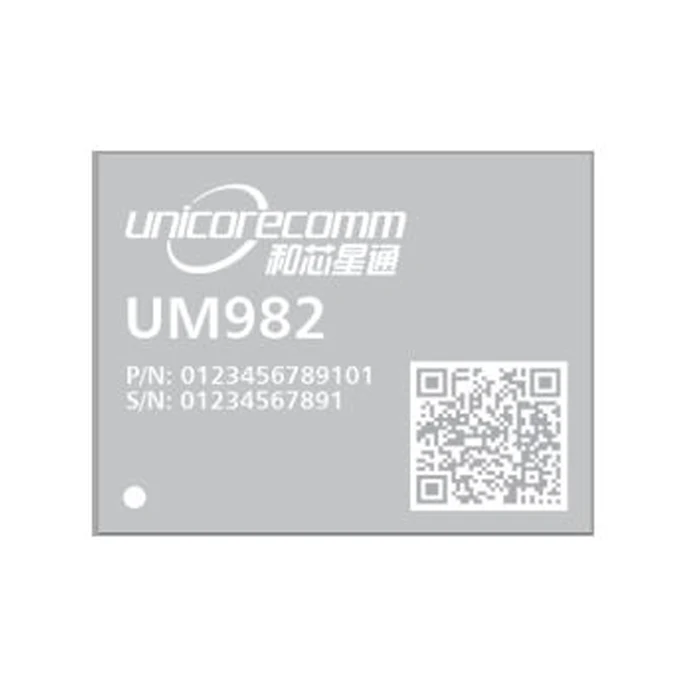 Unicorecomm GPS Module Support GPS/BDS/GAL/GLO/QZSS All-constellation Multi-frequency  High Precision GNSS Module UM982