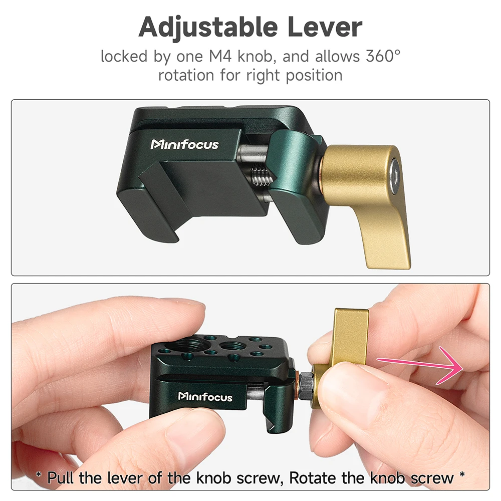 Quick Release NATO Rail Clamp 1/4\