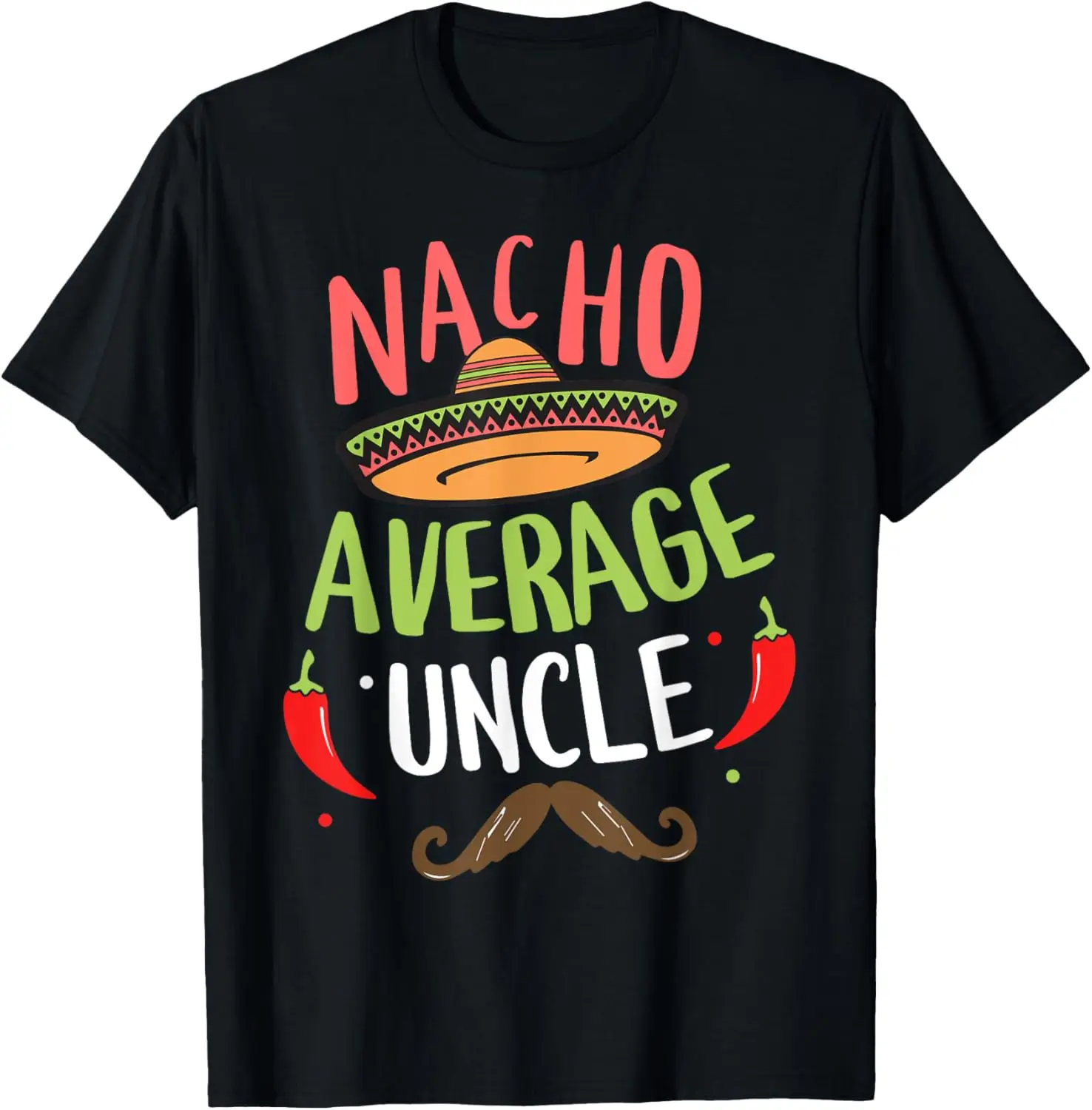 Mexican Mustache Cinco de Mayo T-Shirt