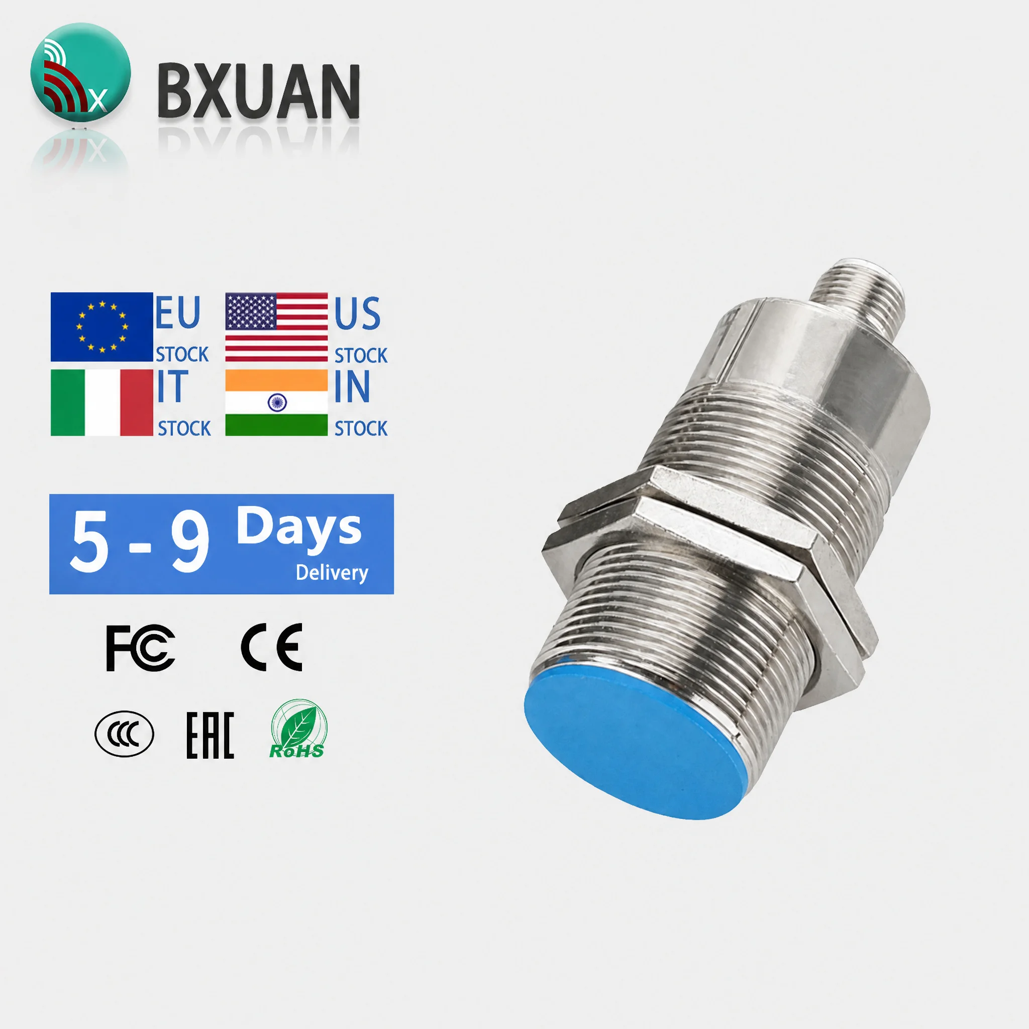 M30 Inductive Proximity Sensor Switch 10mm 15mm Detect Distance NPN PNP NO NC 6-36VDC IP67 Metal Detection Sensor