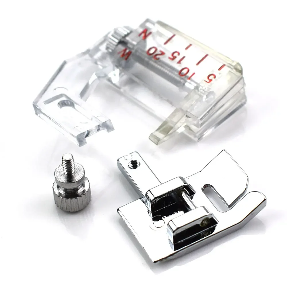 เทปอคติแบบปรับได้ติดที่เท้ากดสำหรับพี่ชายและ aksesoris mesin jahit ก้านต่ำส่วนใหญ่