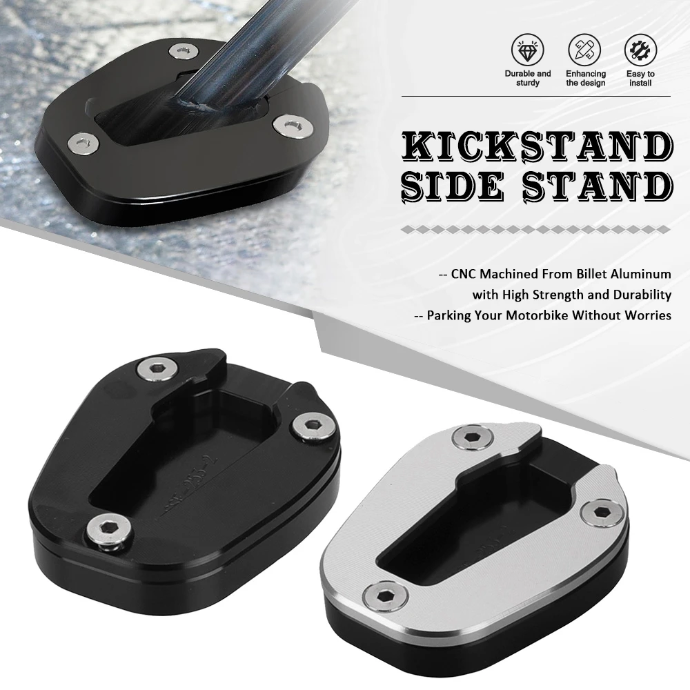 

Moto Kickstand Foot Side Stand Extension Support Plate Enlarge For Honda CBR1000RR-R Fireblade SP 2020-2025 2024 2023 2022 2021