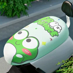 Cartoon Motorcycle Breathable Seat Cover Pad Anti-Slip Cushion Mesh Net Pressure Relief Protector Universal Motorcycle Air Seat