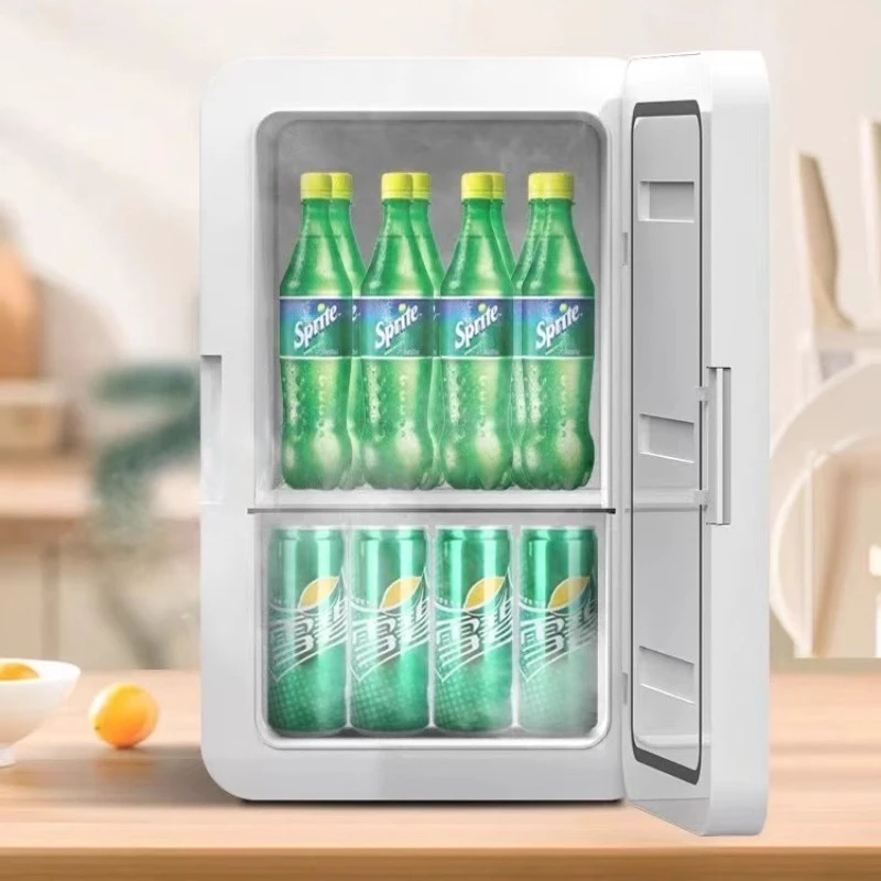 ‌ Mini refrigerador Semiconductor de 12V, refrigerador portátil compacto, silencioso, ahorro de energía, mesita de noche, artículos esenciales para viajes y Camping