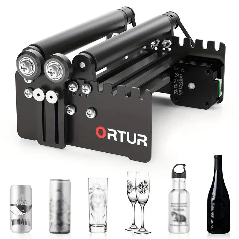 Ortur YRR2.0 ملحق حفارة ليزر دوارة أداة قابلة للتعديل للأشياء الأسطوانية #1