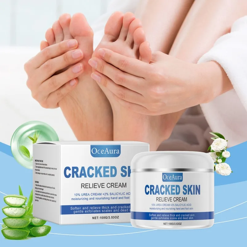 Anti-Drying Crack Hand and Foot Care Deeply Moisturizing Cream Whitening Elbow Heel Massage Foot Care Skin Hand Feet Care Cream