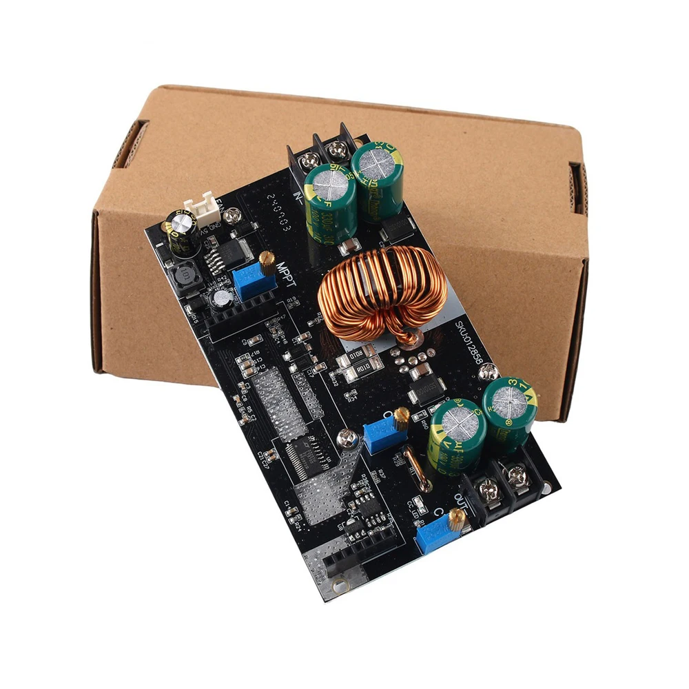 300W MPPT Buck Boost Solar Charger Module 20A Lithium Battery Charging Board 7‑80V to 1.4‑79V Step Up/Down Power Module