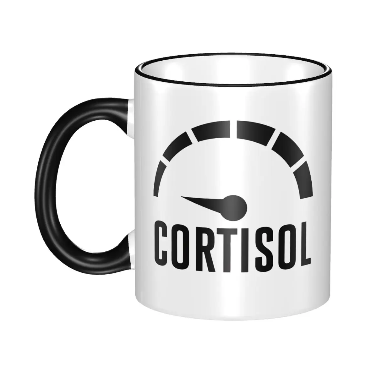 

Funny Low Cortisol Levels Meme Accessories Coffee Mugs Novelty Cup Gifts