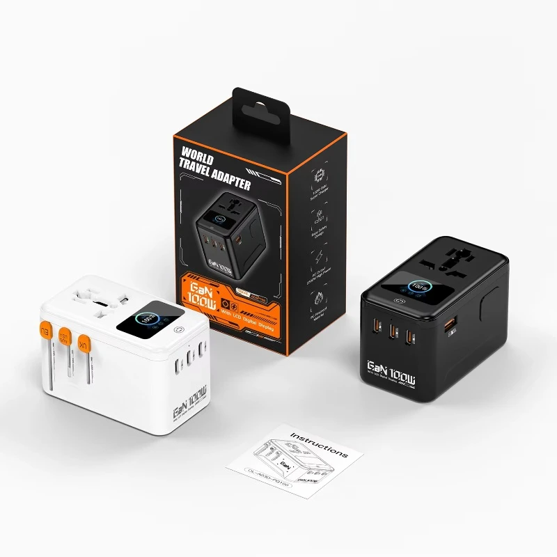 

USB and Type-C super fast charging, universal