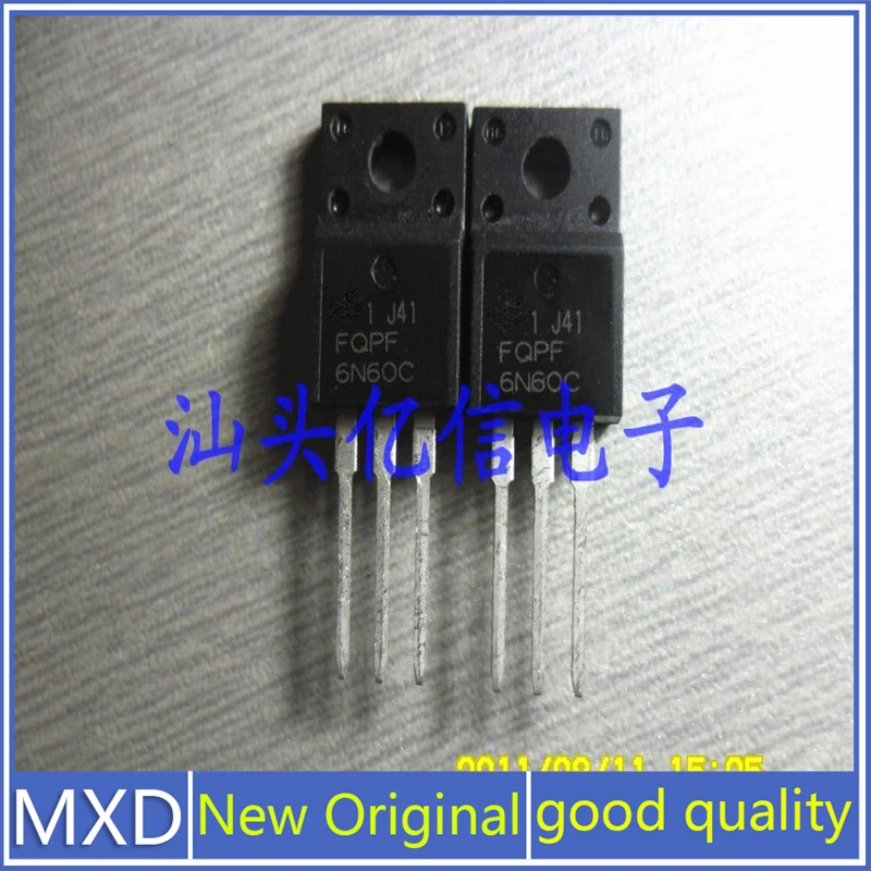 5Pcs/Lot New Original FQPF6N60C Field Effect Mostube Import 6A600V In Stock Good Quality