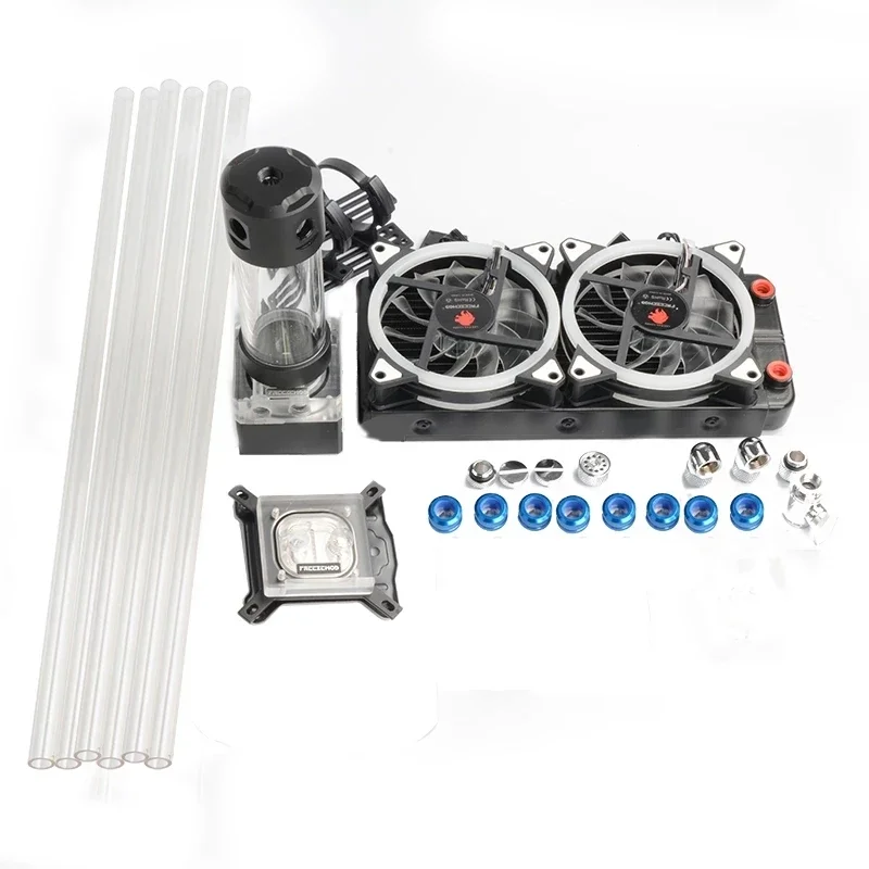 FREEZEMOD CPU 240 Kit Integración Radiador Refrigeración por Agua Tubería Rígida