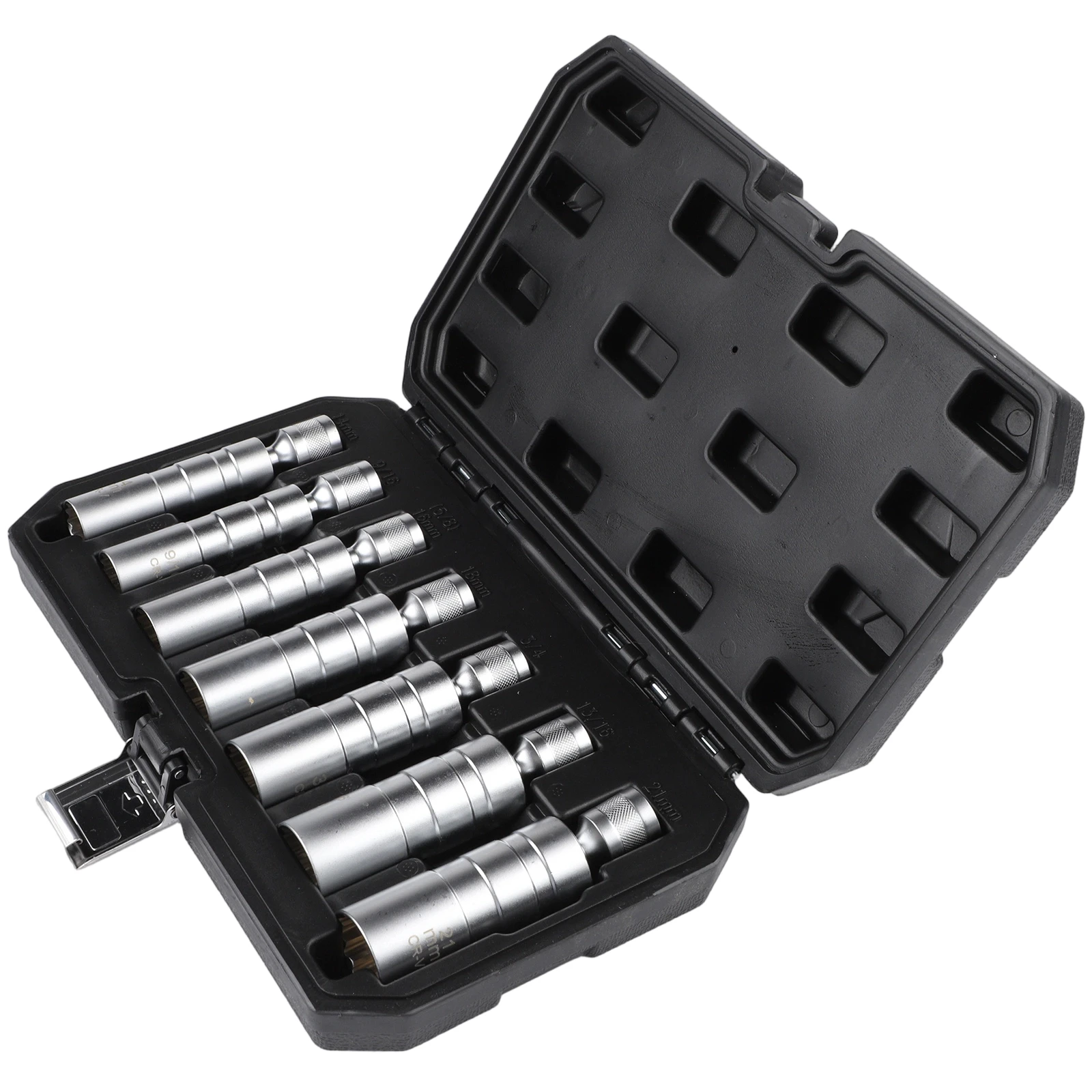 1-set-compact-tool-set-spark-socket-set-tool-maintenance-magnetic-spark-socket-tool-fits-3-8-inch-wrench-efficient-operation