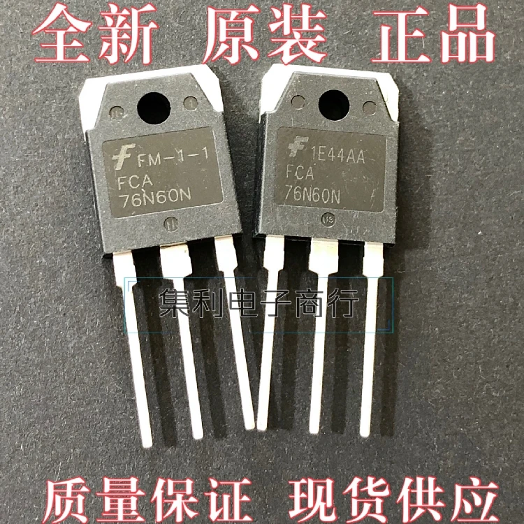 10PCS/Lot FCA76N60N  MOS 76A600V  Imported Original In Stock Fast Shipping Quality guarantee