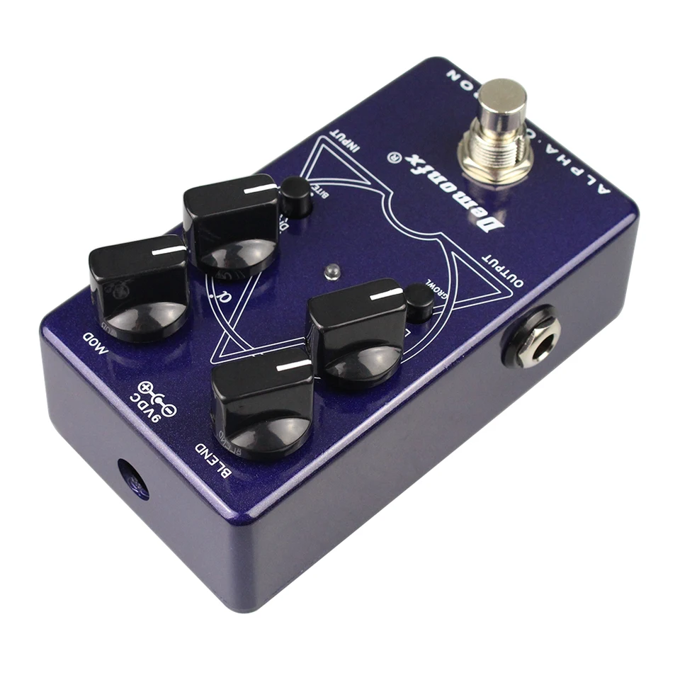 NEW Demonfx Alpha Omicron Bass Effect With the double distortion