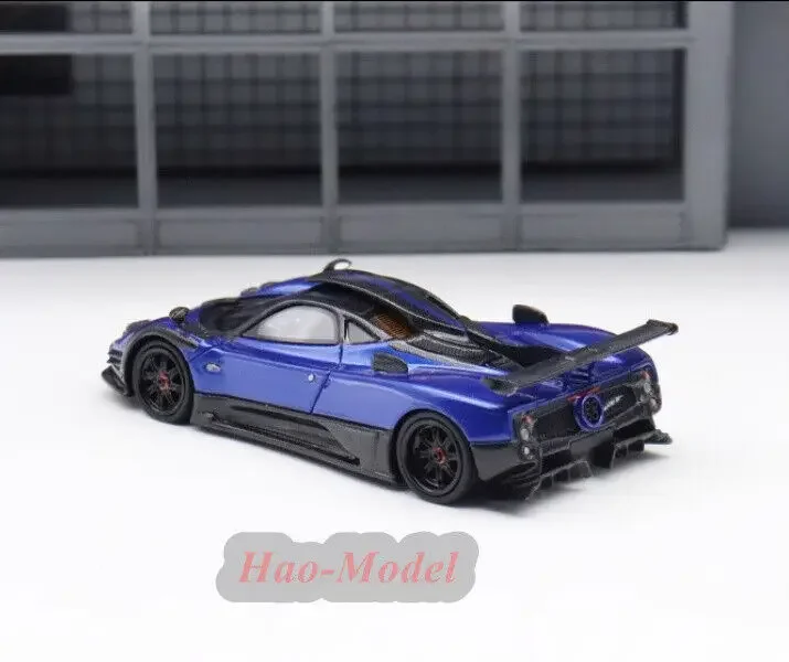 Pagani zonda-男の子用ダイキャストカーモデル、1:64ダイキャスト樹脂おもちゃ、コレクションオーナメント、誕生日プレゼント、限定、趣味、35 # 、760lh u2