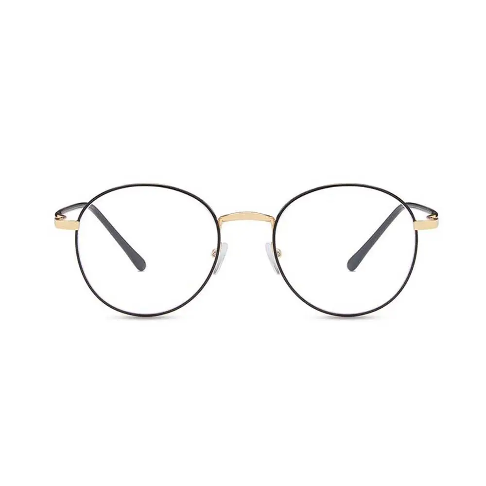 

Gold Round Clear Lens Korean Style Round Women Eyeglasses Anti Blue Light Glasse Round Frame Glasses Anti Radiation Glasses DIY