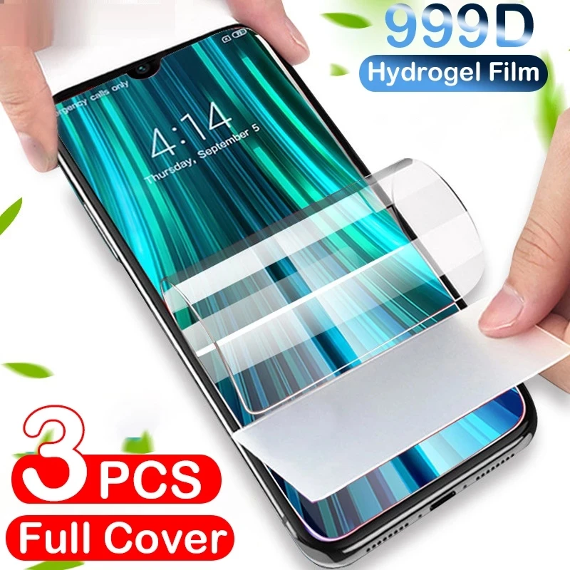 Гидрогелевая пленка для ZTE Blade V30 V40 Pro Vita V20 V40 Smart A51S A52 A7P V2022, 3 шт., прозрачная защитная пленка для экрана