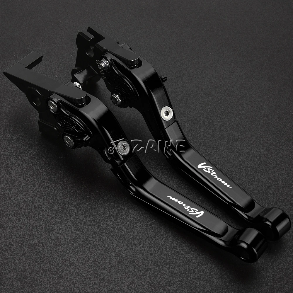 

Alloy Motorcycle Accessories Aluminum Brake Clutch Levers Hand Grips Ends For SUZUKI DL1000 V-STROM 2002-2016 2015 2014 2013