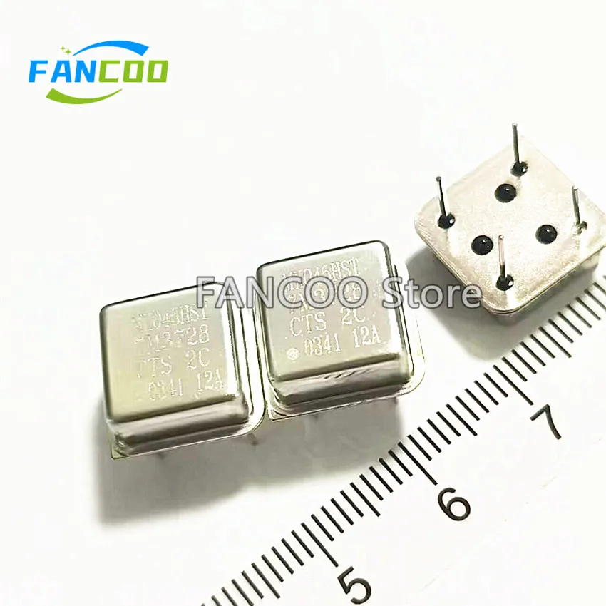 5PCS 7.3728M 7.3728MHZ Half size 3.3v 5v CRYSTAL CLOCK OSCILLATOR OSC DIP-4 7.3728