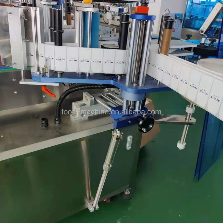 الصناعية التلقائي شقة منظف الغسيل زيوت التشحيم زجاجة عطر علب آلة وضع العلامات على الوجهين #3