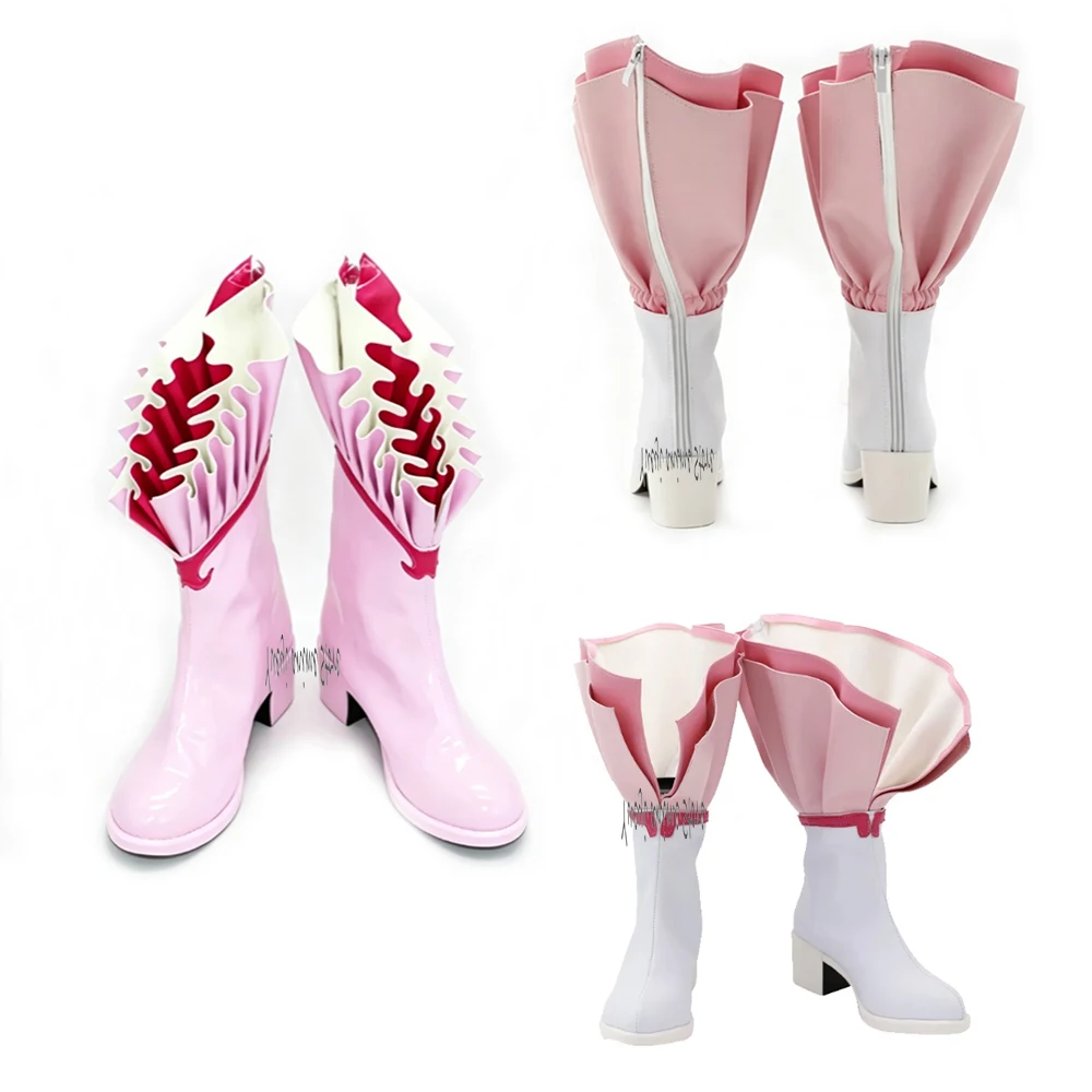 Nanami Lucia Cosplay Shoes Boots For Hallowmas Party Adult Women Men Role Play Prop