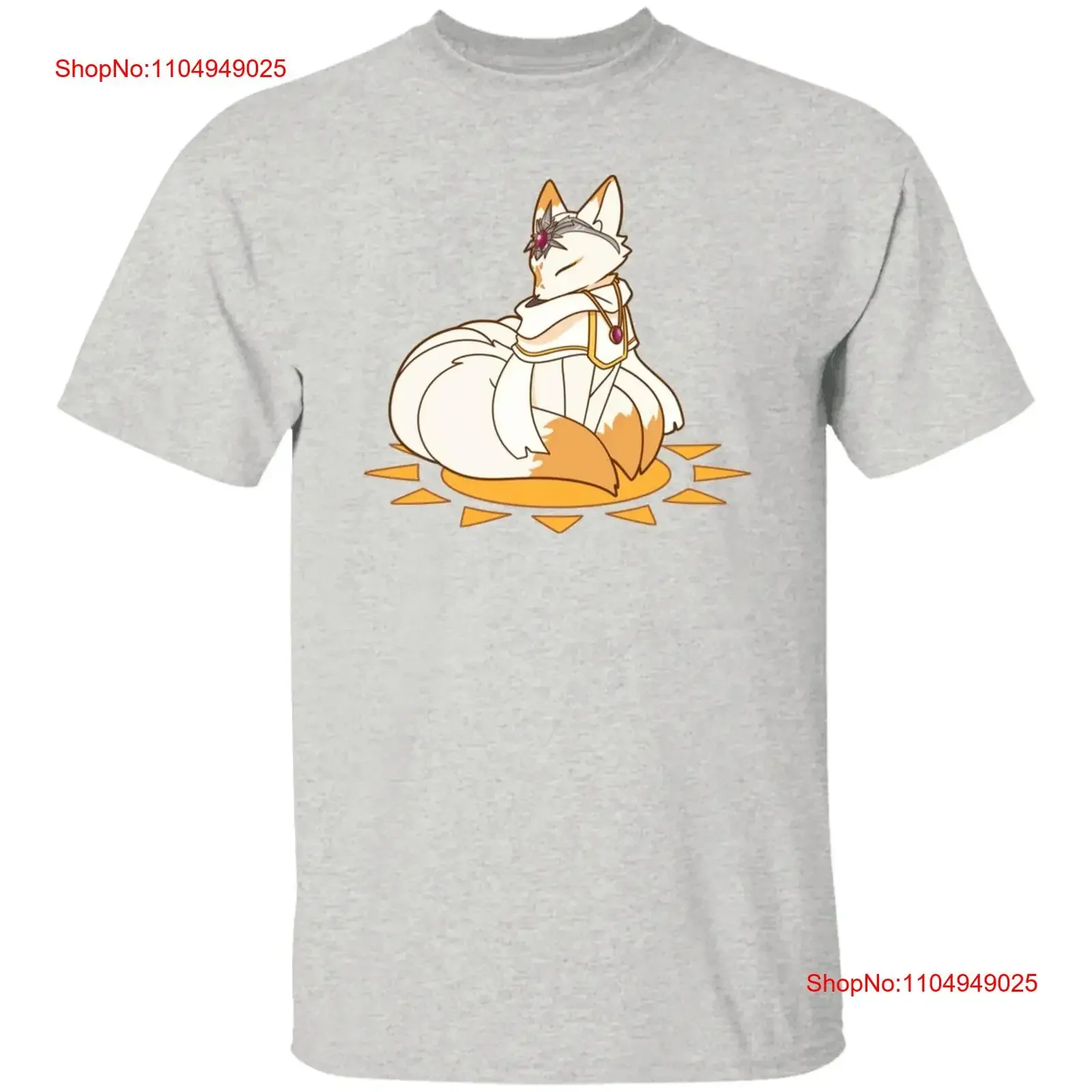 Kitsune Cleric camiseta juego de rol dados Rpg mesa Gaming vintage lavado elegante Top para uso diario ropa de diseñador