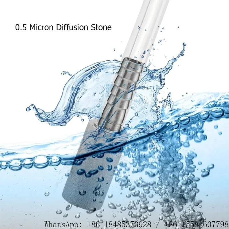 2PCS 0.5 Micron Air Diffuser Stone Stainless Steel Carbonation Stone with 1/4