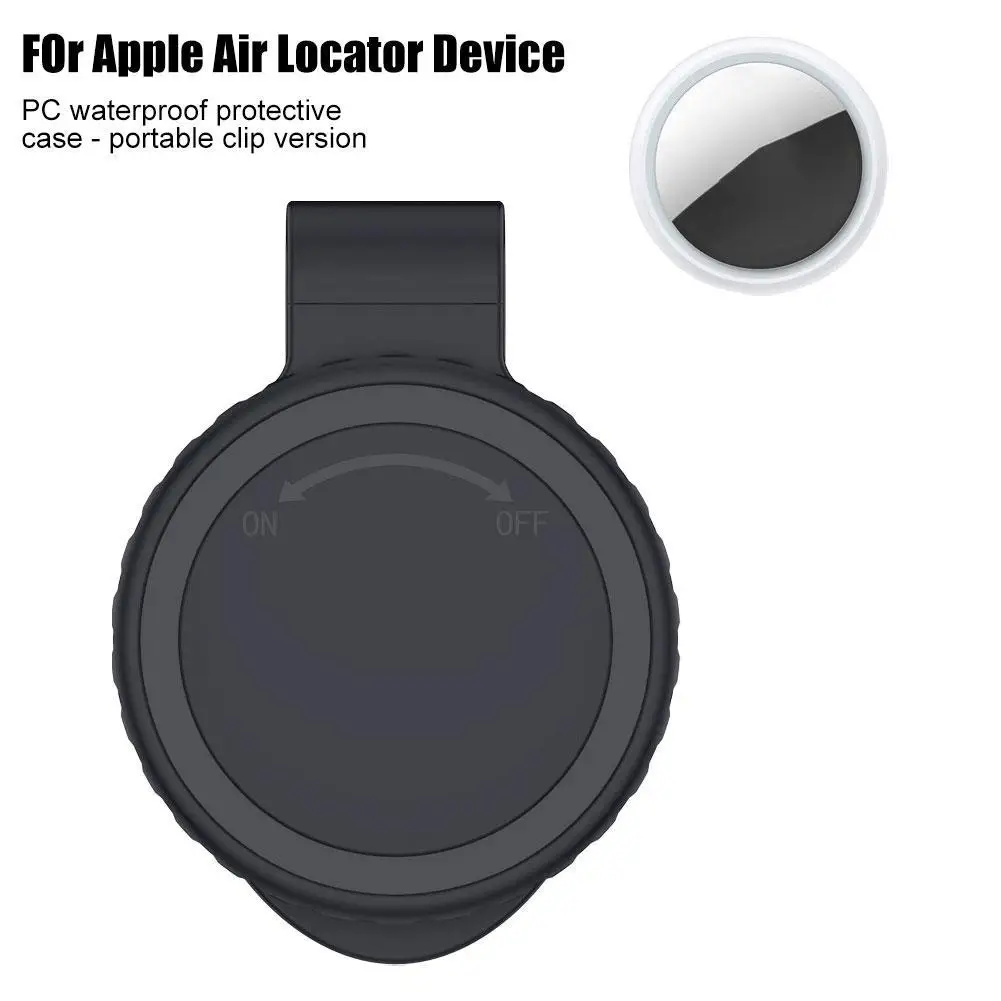 애플 에어태그 홀더, 방수 에어태그 홀더 키체인, 휴대용 긁힘 방지 및 충격 방지 케이스