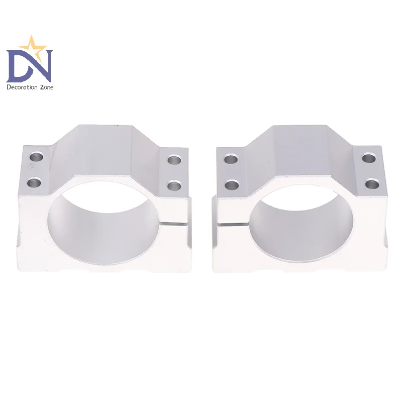 

Heavy-Duty Aluminum Spindle Clamp Motor Bracket for CNC Router Machine, Fits 52mm, 56mm, 65mm, 80mm Motors.