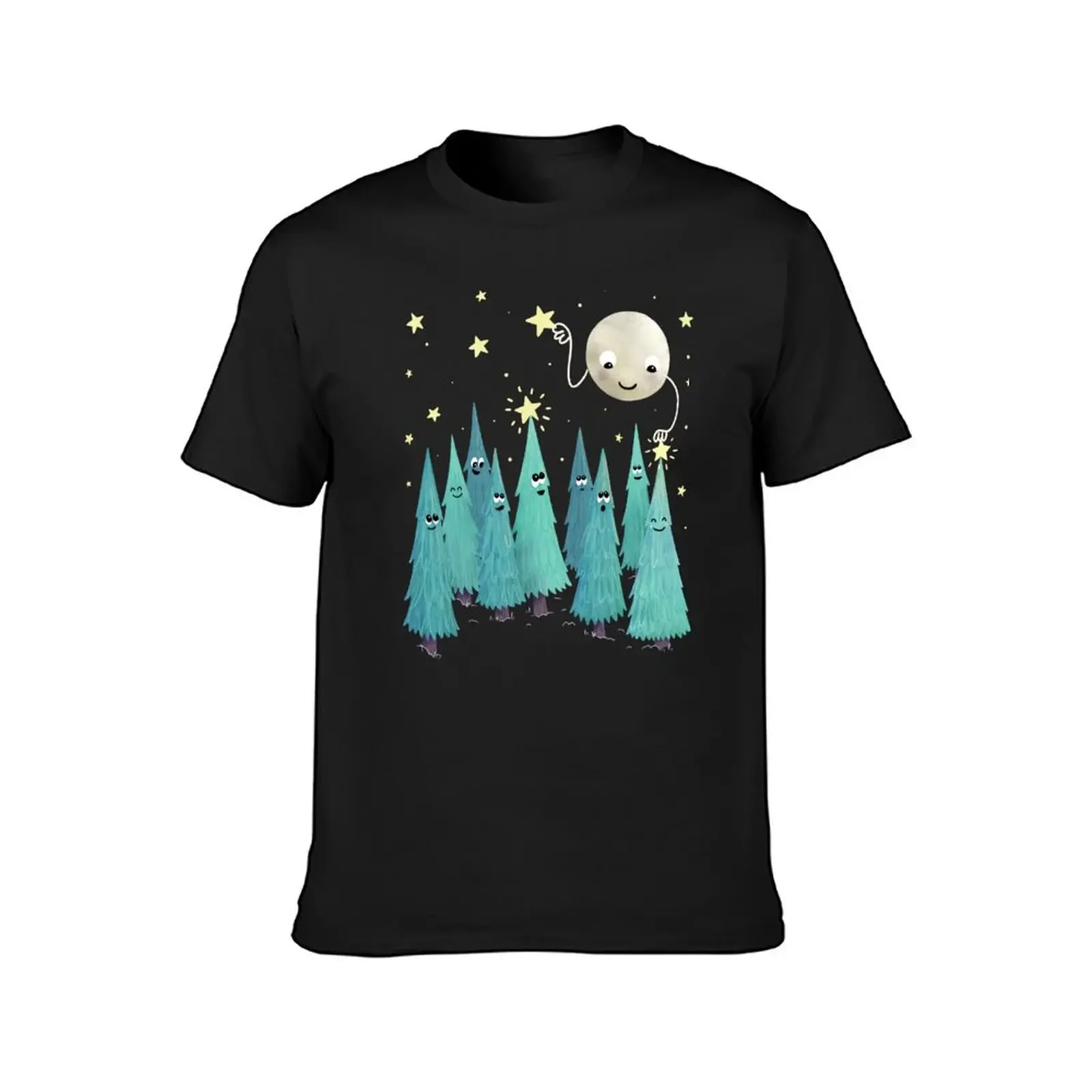 Twinkle, Twinkle, Christmas Star T-Shirt quick drying street wear cotton graphic tees black t-shirts for men