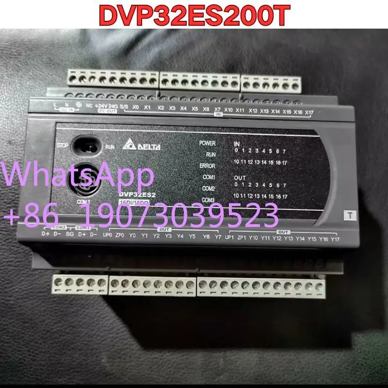 

Second-hand PLC module DVP32ES200T function test is normal